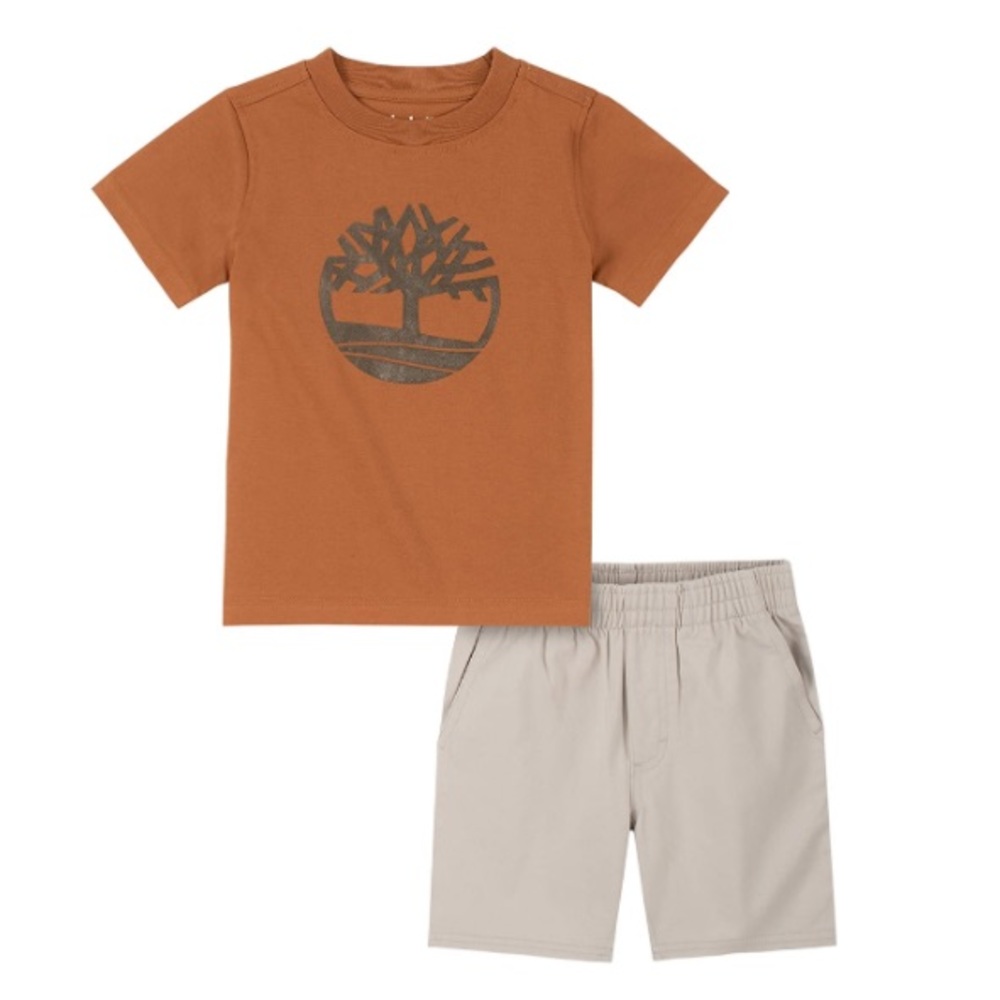 Timberland top shorts cute outfit 2309